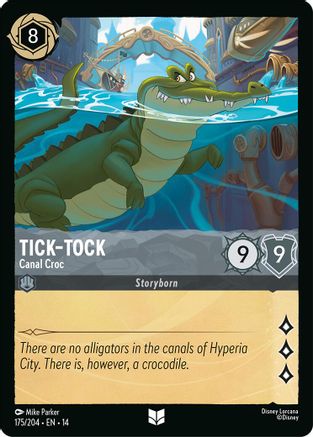 Tick-Tock - Canal Croc (175/204) Hyperia City (Non-Foil)