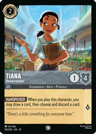 Tiana - Restauranteur (176/204) Hyperia City (Non-Foil)