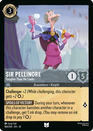 Sir Pellinore - Tougher Than He Looks (184/204) Hyperia City (Cold Foil)