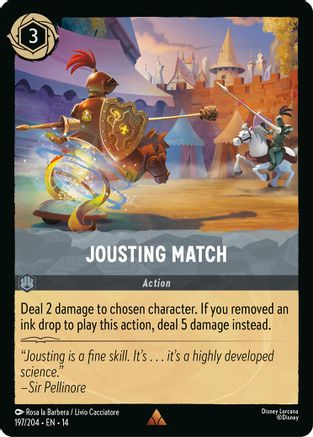 Jousting Match (197/204) Hyperia City (Cold Foil)