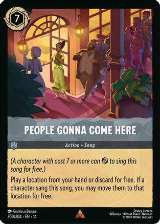 People Gonna Come Here (200/204) Hyperia City (Cold Foil)