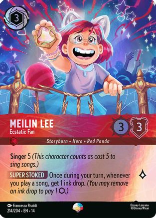 Meilin Lee - Ecstatic Fan (Epic) (214/204) Hyperia City ()
