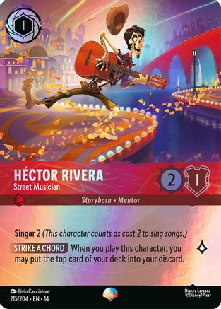 Hector Rivera - Street Musician (Epic) (215/204) Hyperia City ()