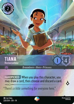 Tiana - Restauranteur (Epic) (220/204) Hyperia City ()