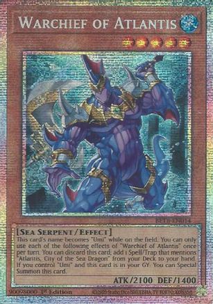 Warchief of Atlantis (Starlight Rare) [BETB-EN014] Starlight Rare