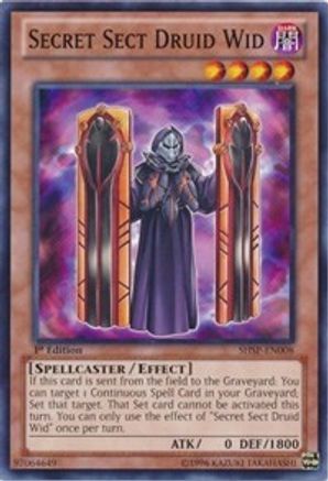 Secret Sect Druid Wid [SHSP-EN008] Common