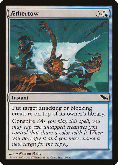Aethertow (SHM-136) - Shadowmoor Foil
