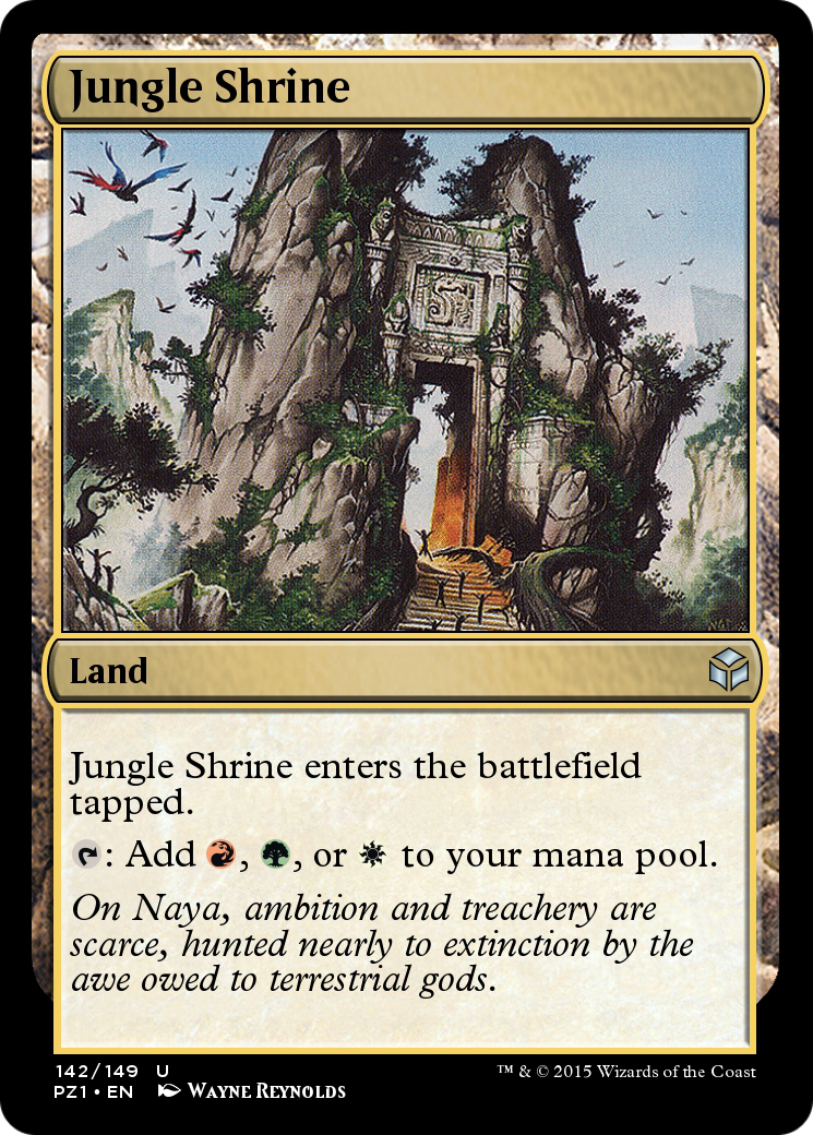 Jungle Shrine (PZ1-142) - Legendary Cube Prize Pack