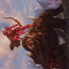 Meria's Outrider // Meria's Outrider (ADMU-037) - Dominaria United Art Series (Borderless)