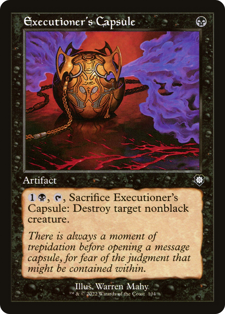 Executioner's Capsule (Retro) [The Brothers' War Commander]