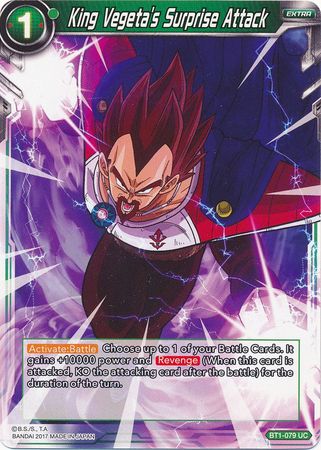 King Vegeta's Surprise Attack (BT1-079) [Galactic Battle]