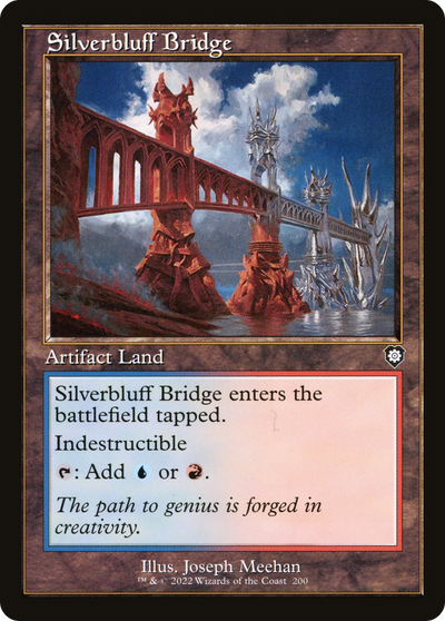 Silverbluff Bridge (Retro) [The Brothers' War Commander]