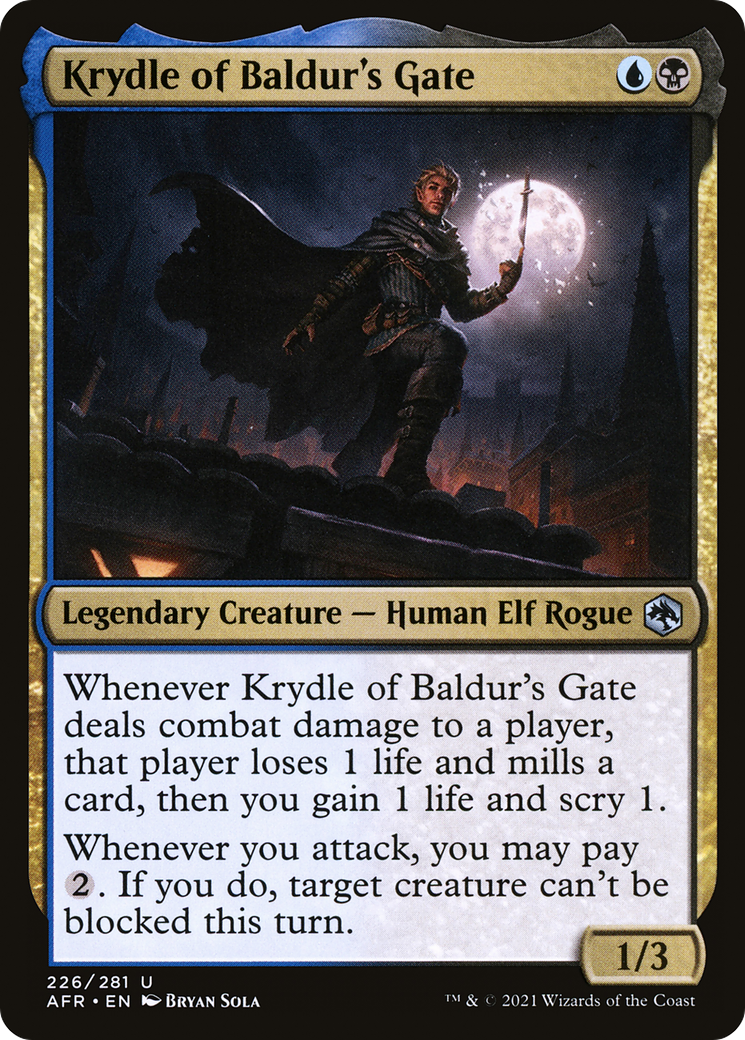 Krydle of Baldur's Gate [Dungeons & Dragons: Adventures in the Forgotten Realms]