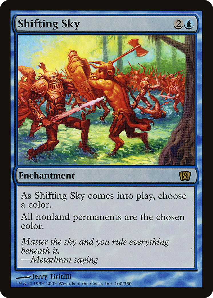 Shifting Sky (8ED-100) - 8th Edition