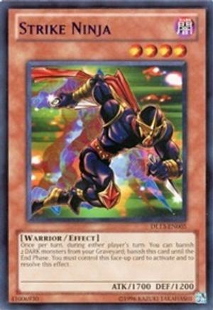 Strike Ninja (Red) [DL13-EN005] Rare