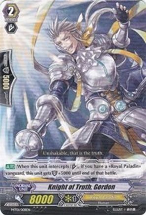 Knight of Truth, Gordon (MT01/008EN) [Mega Trial Deck 1: Rise to Royalty]