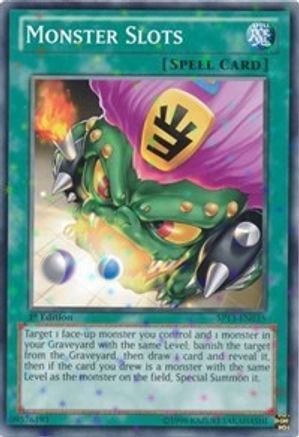Monster Slots [SP13-EN035] Starfoil Rare