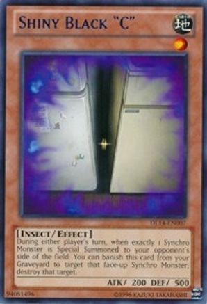 Shiny Black "C" (Red) [DL14-EN007] Rare