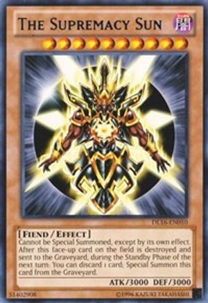 The Supremacy Sun (Blue) [DL16-EN010] Rare