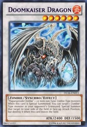 Doomkaiser Dragon (Purple) [DL16-EN011] Rare