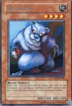 Giant Rat (Silver) [DL09-EN005] Rare