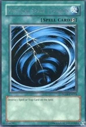 Mystical Space Typhoon (Silver) [DL09-EN014] Rare