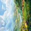 Plains // Plains (ALTR-030) - Tales of Middle-earth Art Series (Borderless) Foil