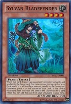 Sylvan Bladefender [LVAL-EN000] Super Rare