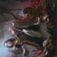 Marchesa, Resolute Monarch // Marchesa, Resolute Monarch (AMOM-025) - March of the Machine Art Series (Borderless) Foil