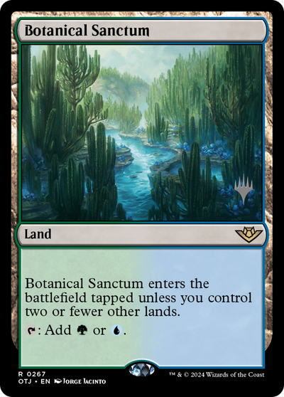 Botanical Sanctum (Promo Pack) [Outlaws of Thunder Junction Promos]