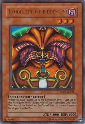 Exodia the Forbidden One [RP01-EN021] Ultra Rare