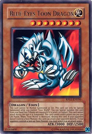 Blue-Eyes Toon Dragon [RP01-EN050] Rare