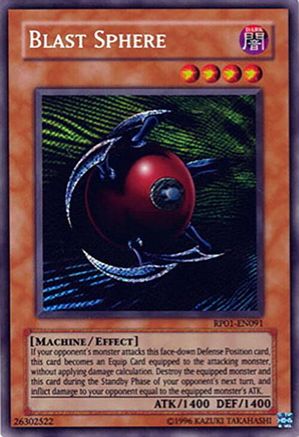 Blast Sphere [RP01-EN091] Secret Rare