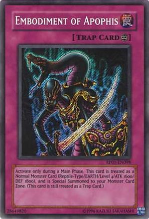 Embodiment of Apophis [RP01-EN098] Secret Rare