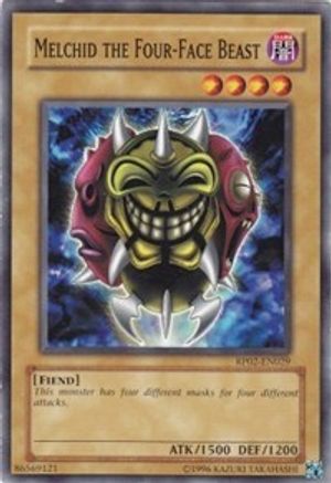 Melchid the Four-Face Beast [RP02-EN029] Common
