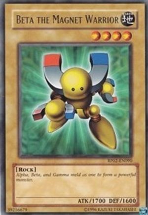 Beta The Magnet Warrior [RP02-EN090] Rare