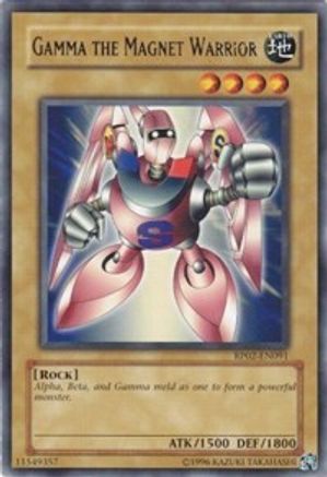 Gamma The Magnet Warrior [RP02-EN091] Rare