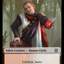 Treasure // Human Cleric Double-Sided Token [Outlaws of Thunder Junction Tokens]