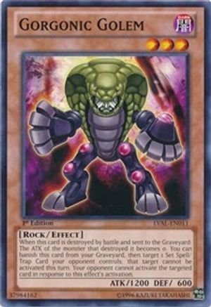 Gorgonic Golem [LVAL-EN011] Common