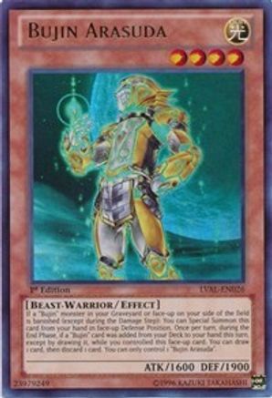 Bujin Arasuda [LVAL-EN026] Ultra Rare