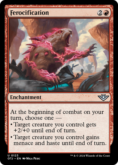 Ferocification [Outlaws of Thunder Junction]