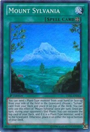Mount Sylvania [LVAL-EN063] Super Rare