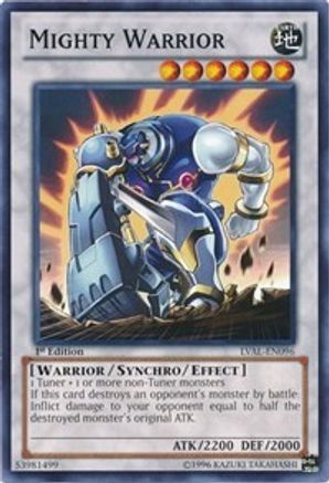Mighty Warrior [LVAL-EN096] Common