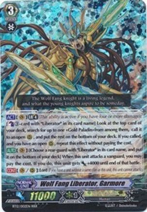 Wolf Fang Liberator, Garmore (BT12/002EN) [Binding Force of the Black Rings]