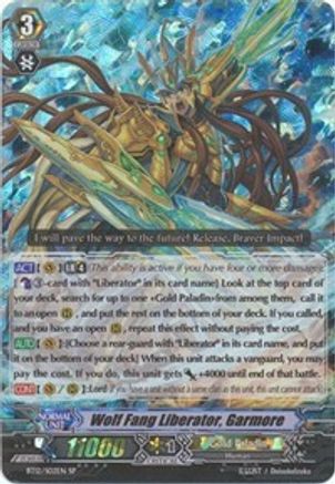 Wolf Fang Liberator, Garmore (BT12/S02EN) [Binding Force of the Black Rings]