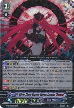 Silver Thorn Dragon Queen, Luquier "Reverse" (BT12/008EN) [Binding Force of the Black Rings]