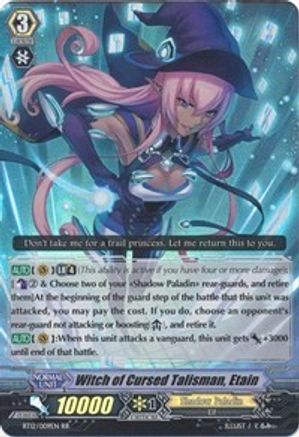 Witch of Cursed Talisman, Etain (BT12/009EN) [Binding Force of the Black Rings]