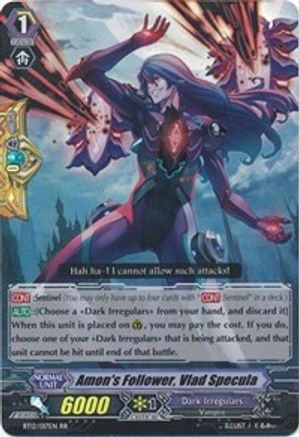 Amon's Follower, Vlad Specula (BT12/017EN) [Binding Force of the Black Rings]