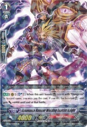 Resonance Hammer Wielding Exorcist Knight (BT12/028EN) [Binding Force of the Black Rings]