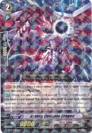 Gravity Collapse Dragon (BT12/031EN) [Binding Force of the Black Rings]
